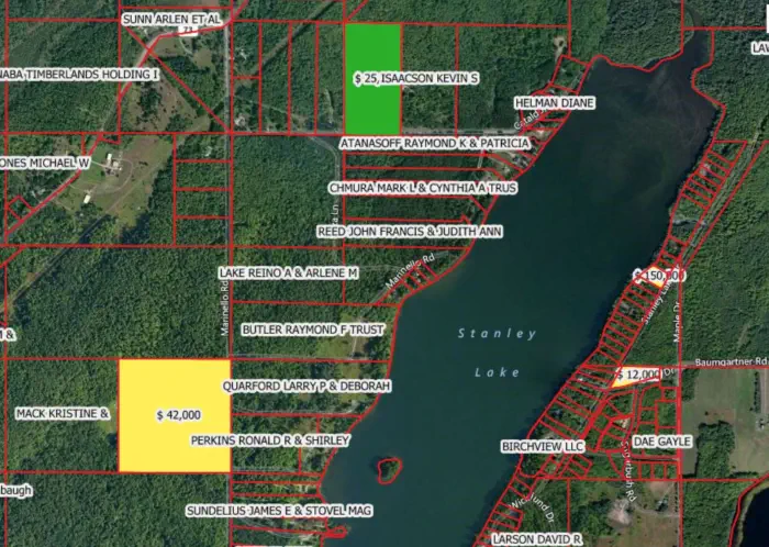 Stanley Lake GIS Map Stanley Lake GIS Map