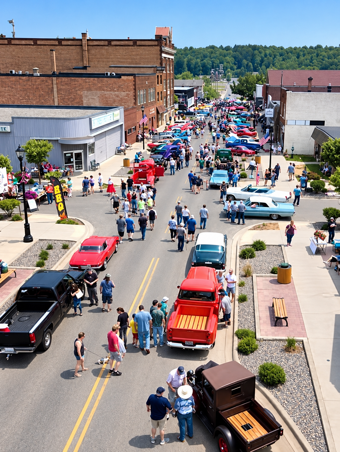 car show downtown